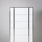 Nova Domus Francois Modern White & Stainless Steel Chest