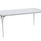 Modrest Vince - Modern Faux Marble & Stainless Steel Dining Table