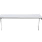 Modrest Vince - Modern Faux Marble & Stainless Steel Dining Table