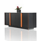 Modrest Vision - Modern Black Oak Buffet
