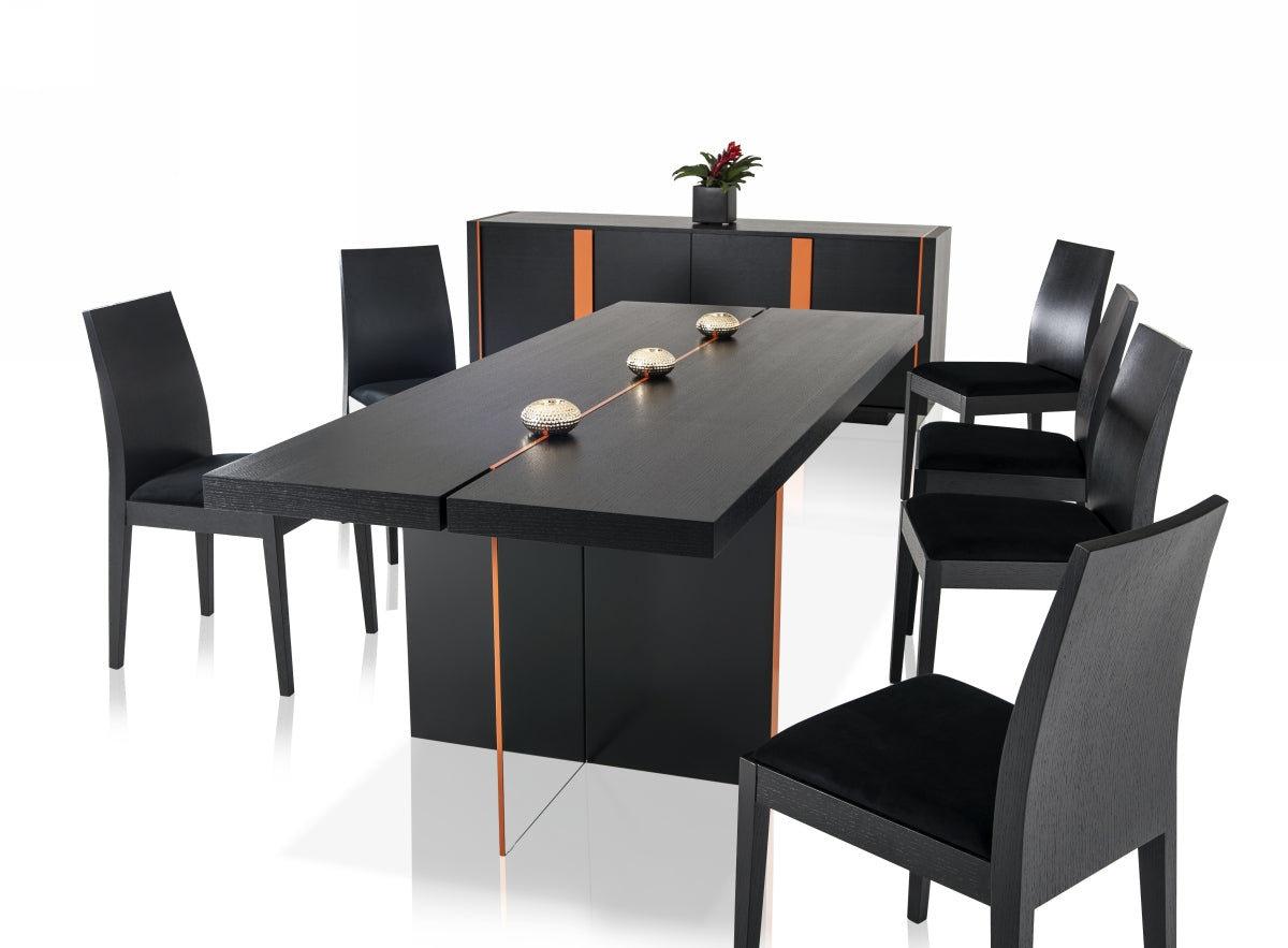 Modrest Vision - Modern Black Oak Buffet