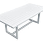 Renava Wake - Modern White Outdoor Dining Table