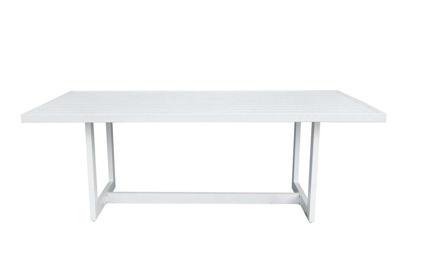 Renava Wake - Modern White Outdoor Dining Table
