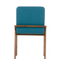 Zeppelin - Modern Blue Dining Chair (Set of 2)